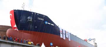 M/T T.ESRA Denize indirildi!